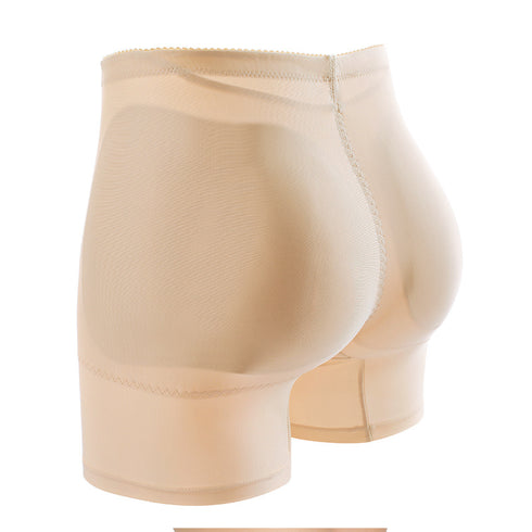 Breathable Mid Waisted Hip Pads Short Underwear for Women